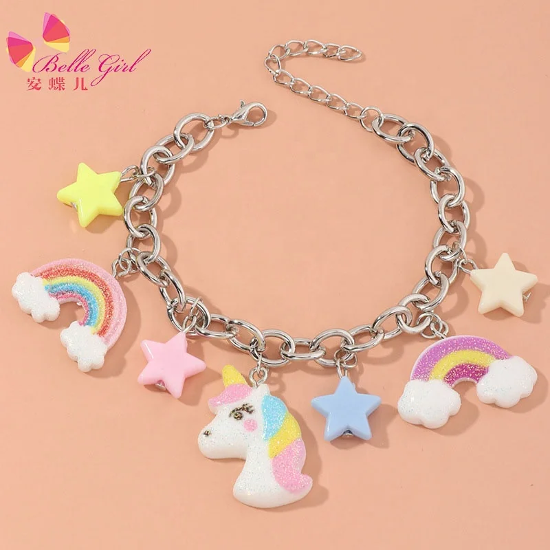 BELLEWORLD 2021 Kids Jewelry Wholesale Cute Bracelets
