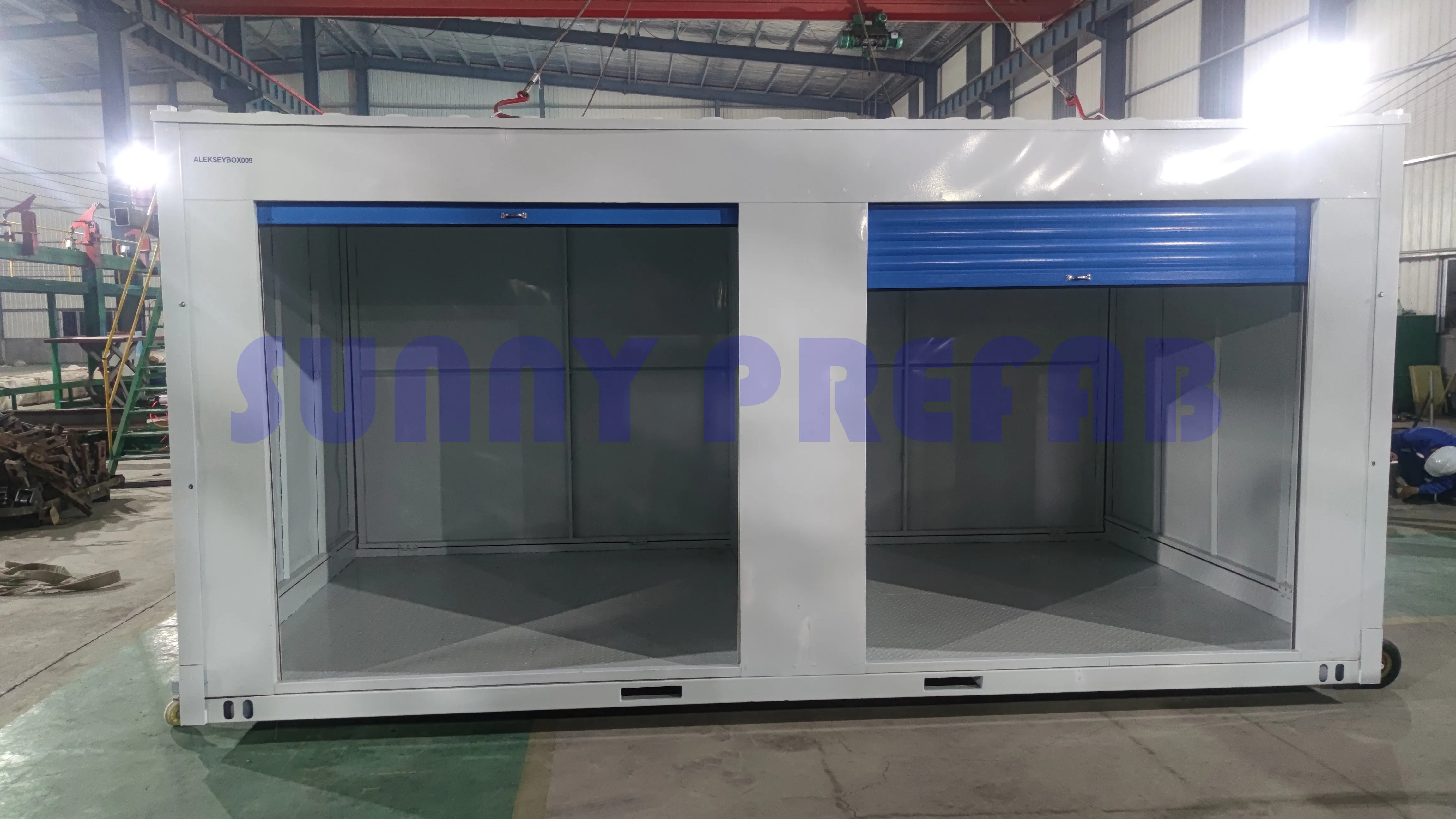 Steel Material Prefab Assemble Stackable Mobile Container