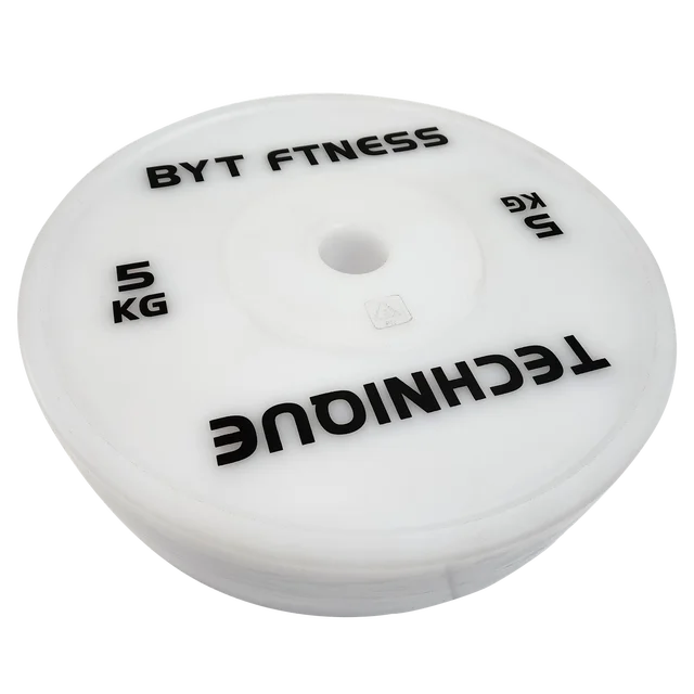 BYT weight new weightlifting PE plastic technique bumper plates 2.5Kg and 5Kg