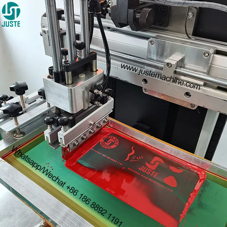 Semi Automatic Cup Screen Printing Machine Manual Plastic Cups Print High Speed Bottle Tube Mug