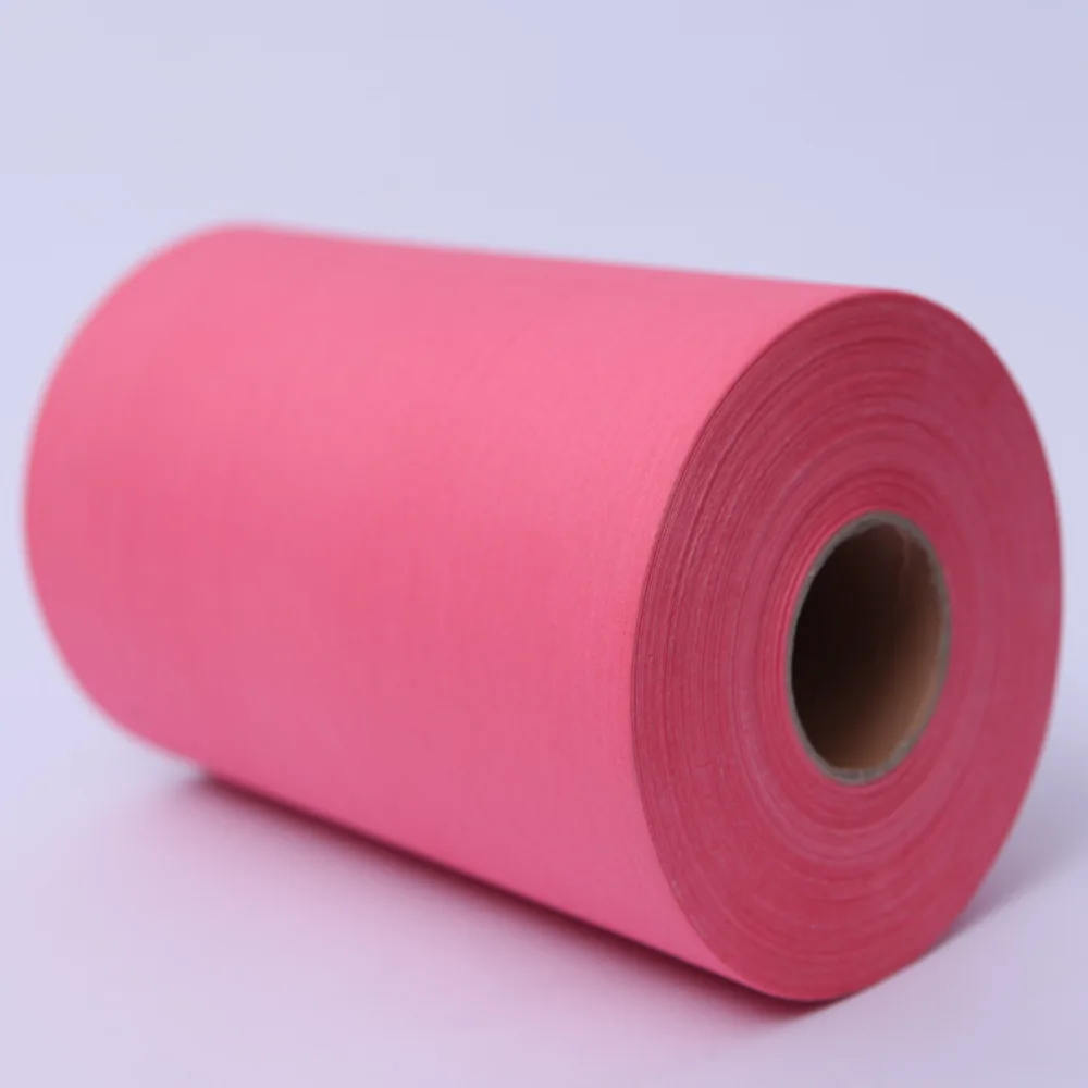 heavy duty multifunctional blue disposable wood pulp lint free industrial nonwoven fabric wipes hand cleaning cloth roll