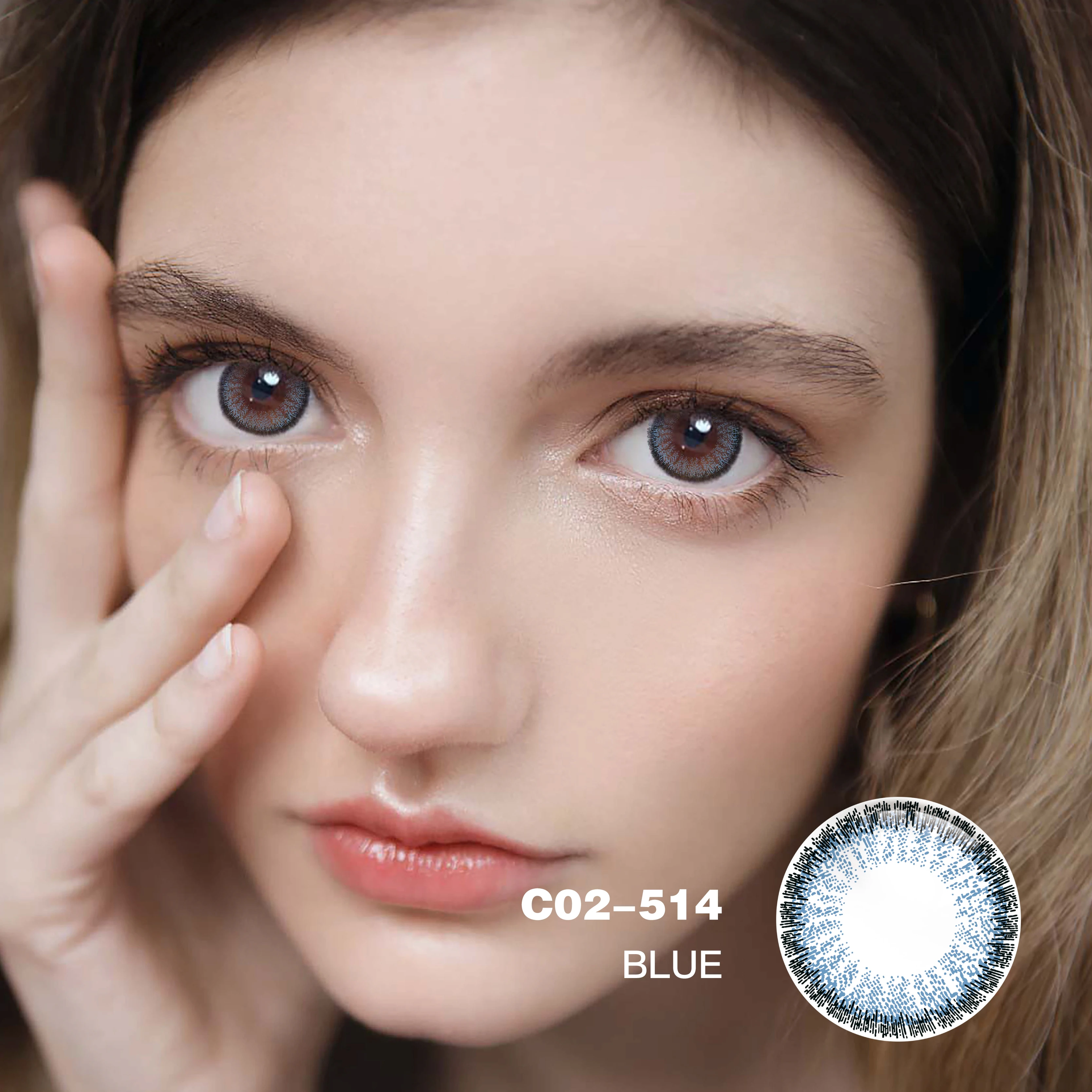 Non Prescription Solution Colored Contact Lenses Monthly Disposable   H0ed0390a119e4d94bcf62828efb993a8d 