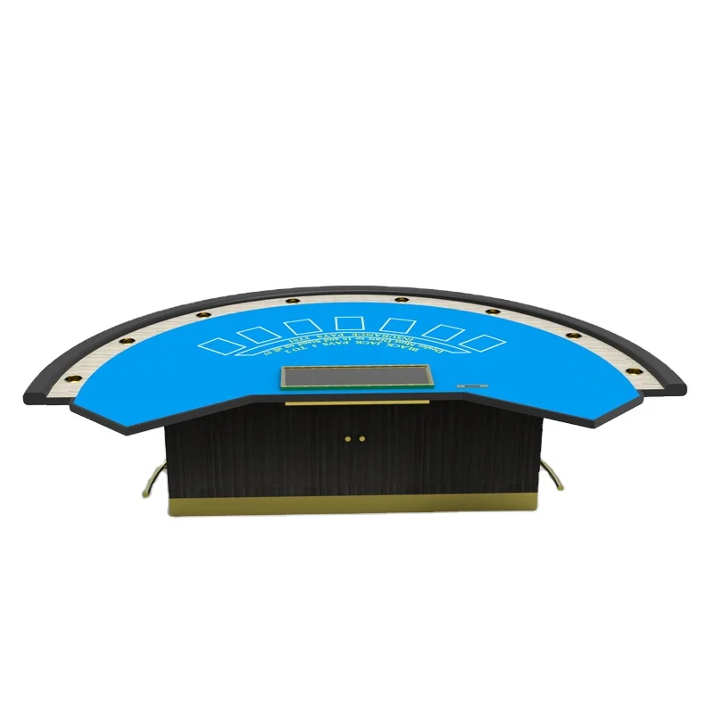 Деревянный покерный стол для казино YH оптом набор покерных столов Delux