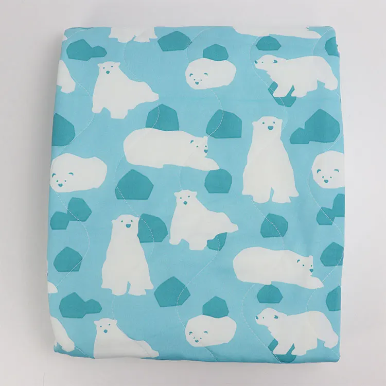 Оптовая продажа, индивидуальный цвет, стеганый водонепроницаемый чехол для матраса, защита матраса, четыре угла, с поясом