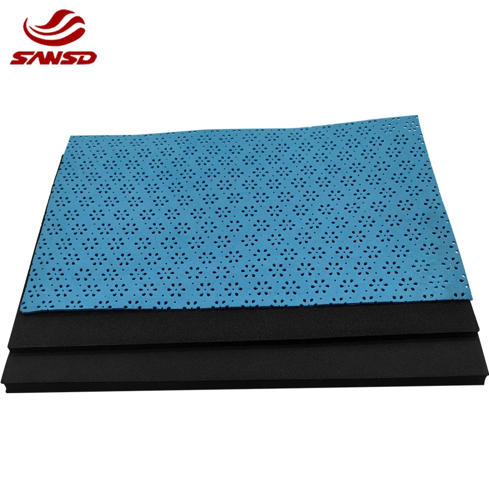 Perforated Eva Sheet Hole Eva Craft Punched Eva Foam For Make Shoes Or Slipper And Weightlifting