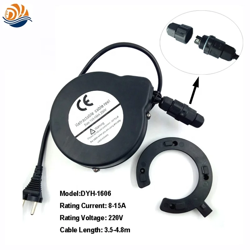 DYH-1606 Automatic Retractable Cable Reel For Hair Salon