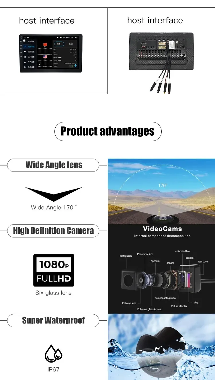 9 10 Inch Universal Touch Car Android Screen Multimedia Player Carplay 2din Lcd Dashboard Video