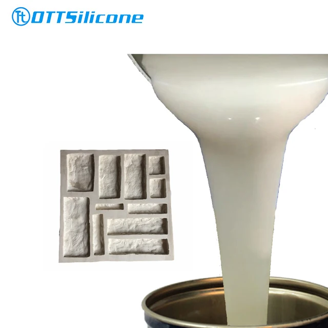 2025 RTV 2 Silicone Rubber for Faux Stone/Plaster Mold Making Liquid Silicone