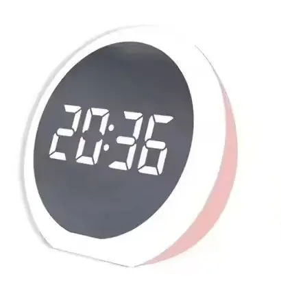 Reliable Quality Table Clock for Bedroom Office Desktop Home Use Electronic LED Mirror Digital Alarm Clock