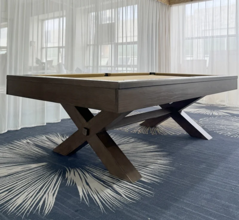 Производство WANYAJU оптовая продажа бильярдный стол из массива дерева полноразмерный настраиваемый роскошный