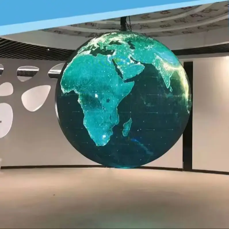 New Arrival P2 Indoor LED Module Touchscreen Ball Education Flexible Sphere LED Screen Display Digital Poster for Retail Store