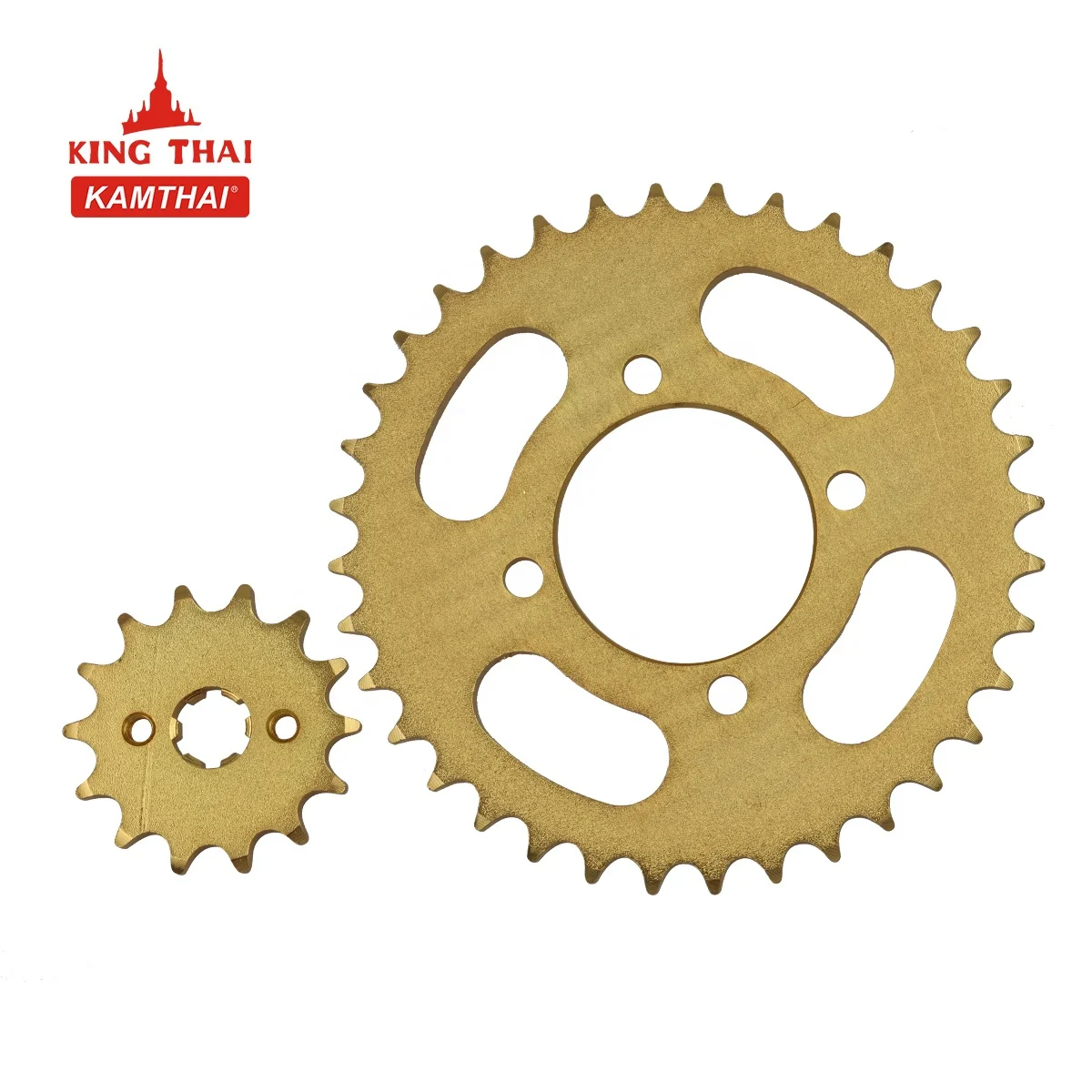 KAMTHAI Chain and Sprocket Motorcycle Parts FUTURE 428 Chain Sprocket 70cc Motorcycle Chain 36T Sprockets for Honda Wave 110