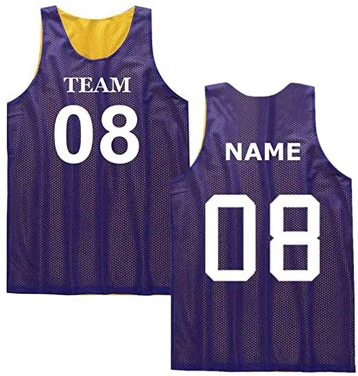 Wholesale Custom Polyester Cheap Basketball Jersey Breathable