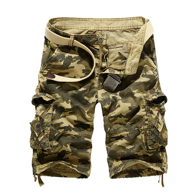 Nagykereskedők Plus Size Cargo munkaruhák Camouflage férfi mintás rövidnadrágok Laza edzőruhák férfiaknak34_voghion.com