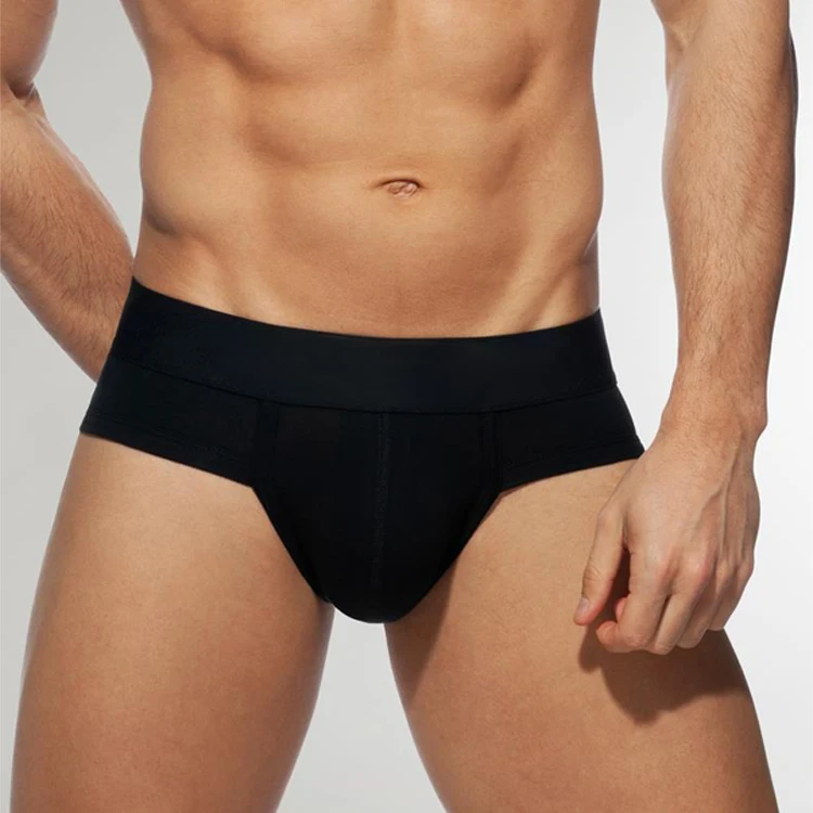 Premium Quality Factory Custom Mens Briefs Underwear Classic Solid
