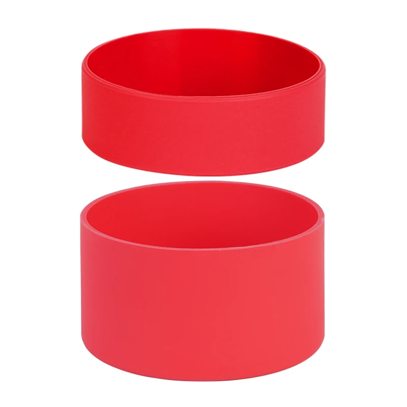 4x Silikon Becherabdeckungen - Anti-Rutsch Untersetzer Für Tassen