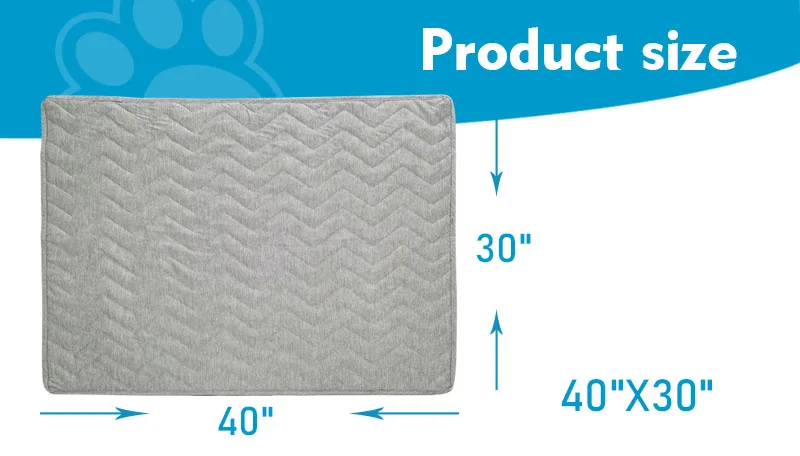 Wholesale ultra soft comfortable cooling machine washable grey quilted Pet blankets dog bed manufacture