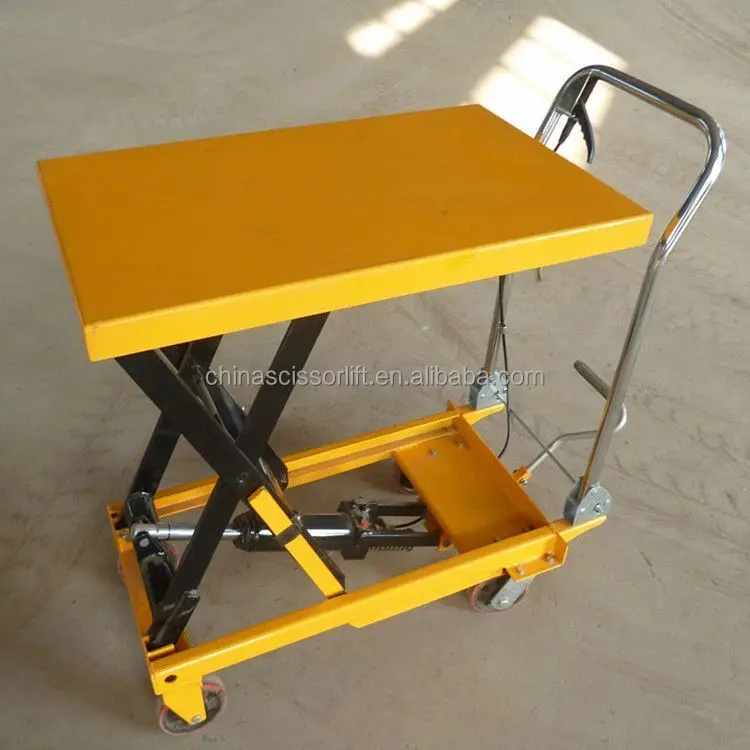 Optional Mini Tractor Hydraulic New Design Truck Small Manual Lifting Trolley