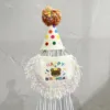 Cappello con bavaglino orsetto