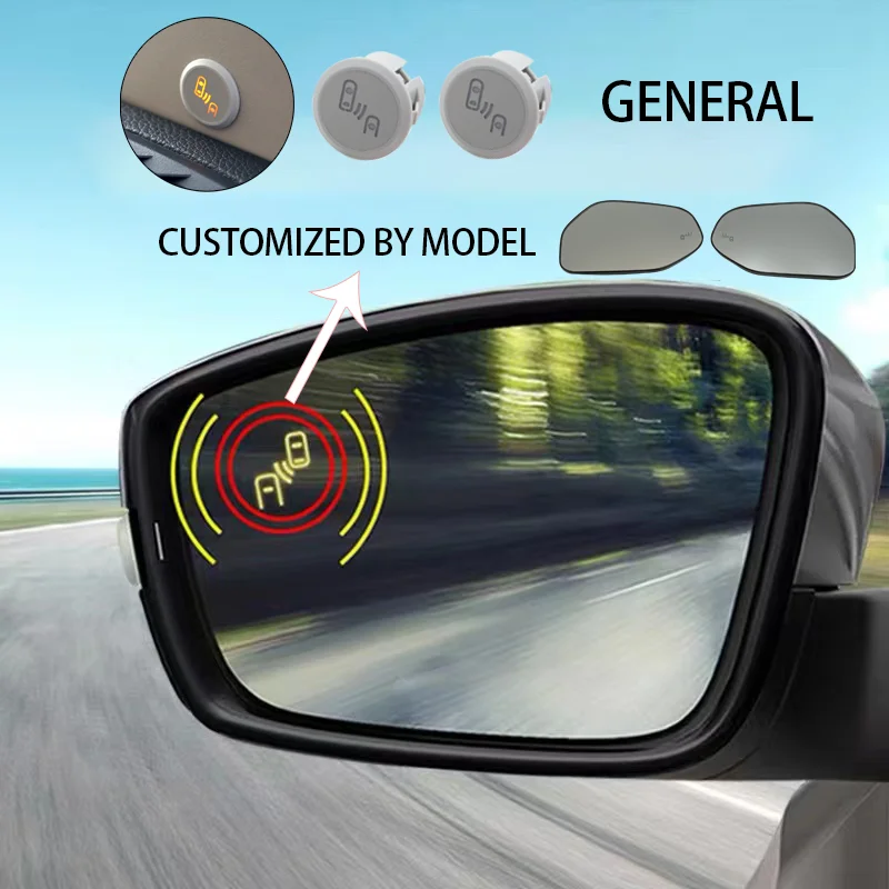 24GHZ BSD BSA Blind Spot Detection Monitoring System for Mercedes Benz W126 W140 W217 W220 W221 W222 Car Accessories