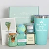 Teal gift box