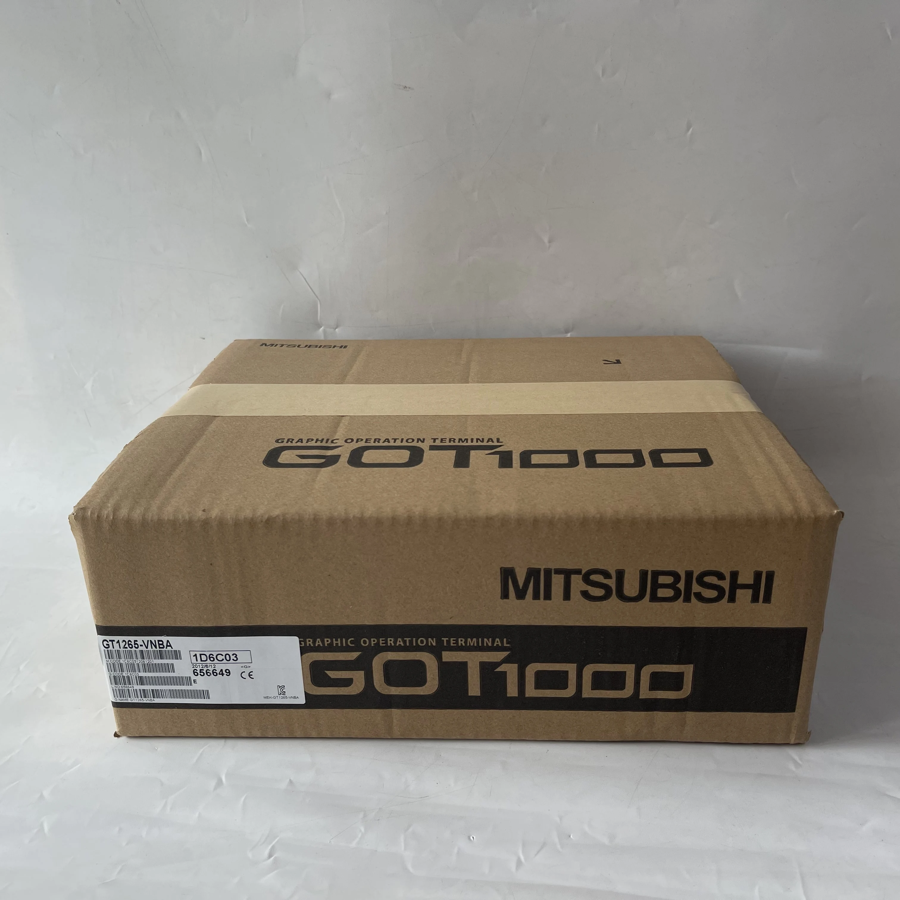 MITSUBISHI Graphic Operation Terminal GT1265-VNBA MITSUBISHI Graphic Operation Terminal GT1265-VNBA