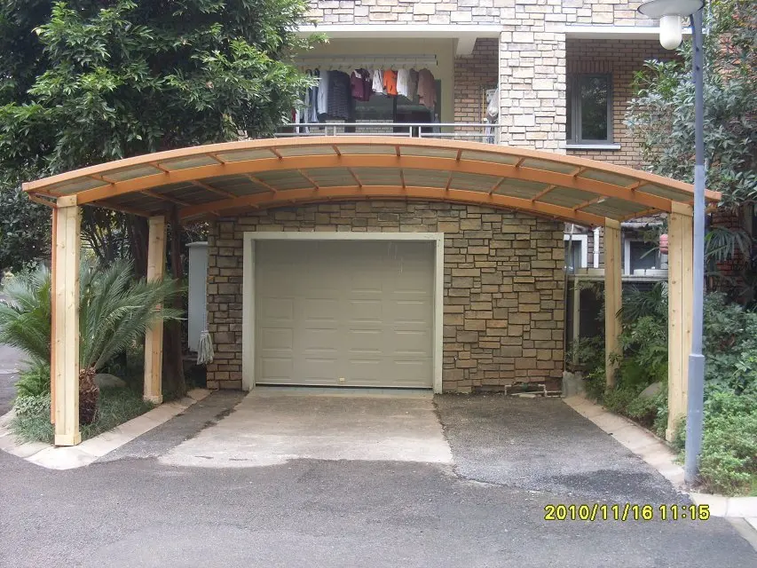 Pc Roof Structure Metal Pour Carport Aluminum Outdoor Car Shelters Prefabricated Shelter Carport Glass Garage Roof