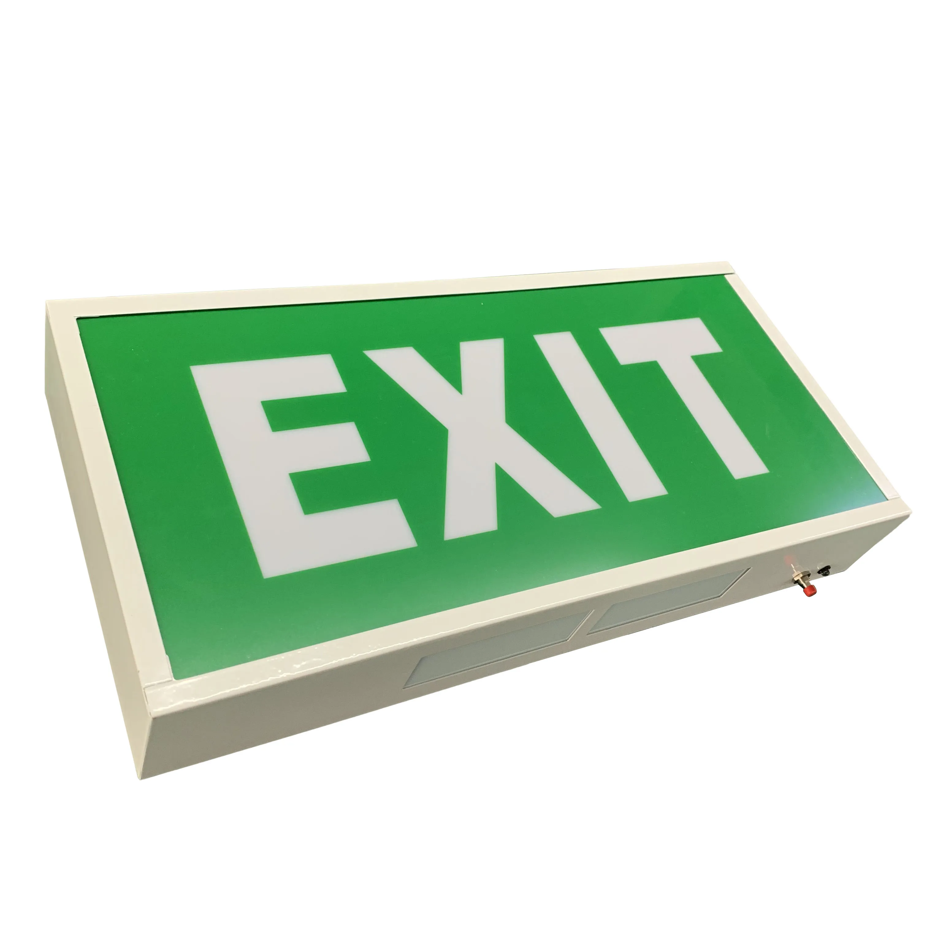 Wall Mounted Safety Exit Sign Emergency Led Light High Brightness Long Time Long Lifetime Buy