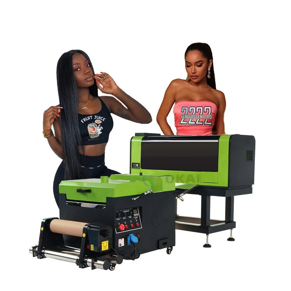 Okai A3  Printing Machine Inkjet Printers Digital Transfer Film a Shaking Power Machine Factory Dtf Printer