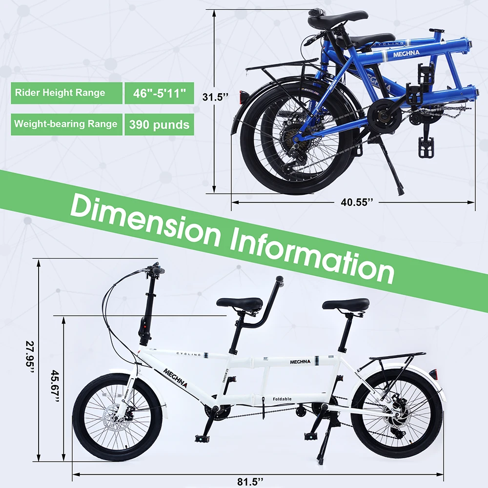 Wholesale Hot Sale 20 Inch Steel Frame Shimao 7 Speed Multi Person