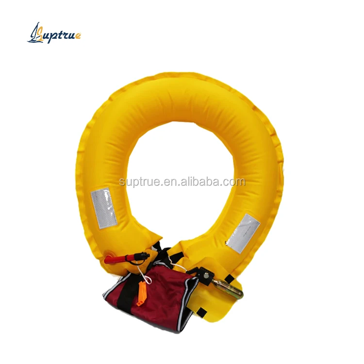 Marine Life-saving Equipment Inflatable Rescue Life Buoy Lightweight Float Rings Material Safety