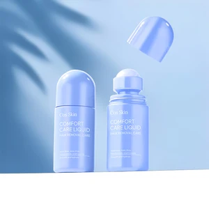 Private Label Face Legs Armpit Bump Treatment for Men Women Soft Serve Aftershave Lotion  Liquid Hair Removal Care Roller Shave