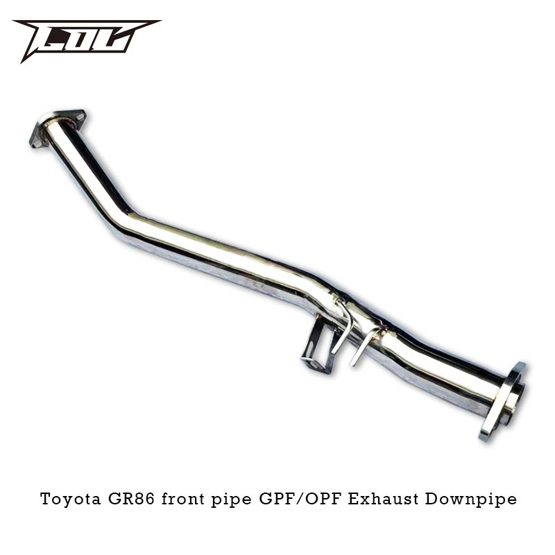 トヨタ GR 86 2.4L 2022用 フロントパイプ GPF/OPF ステンレス製 排気