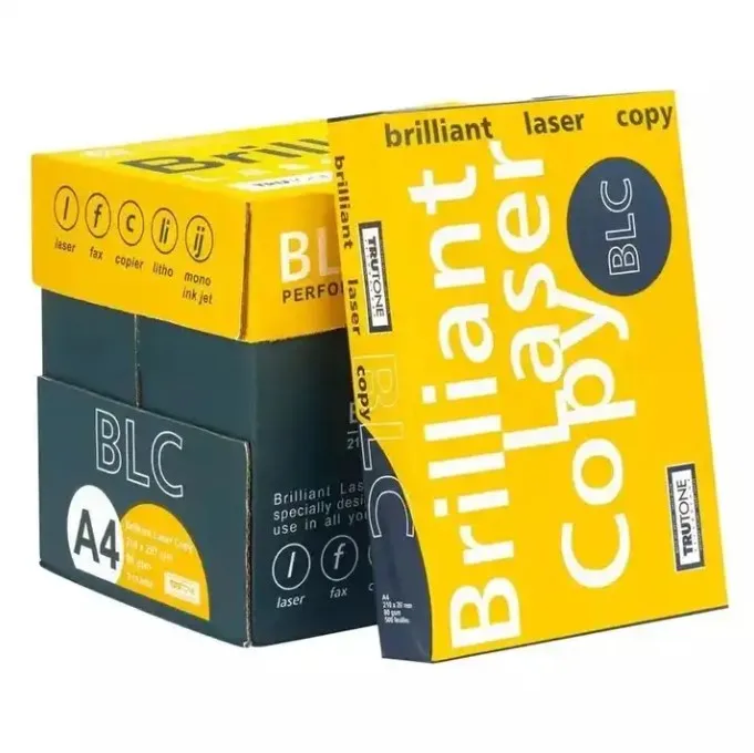 Blc A4 Paper 80gsm Brilliant Laser A4 Copy Paper 75 Gsm 70 Gsm