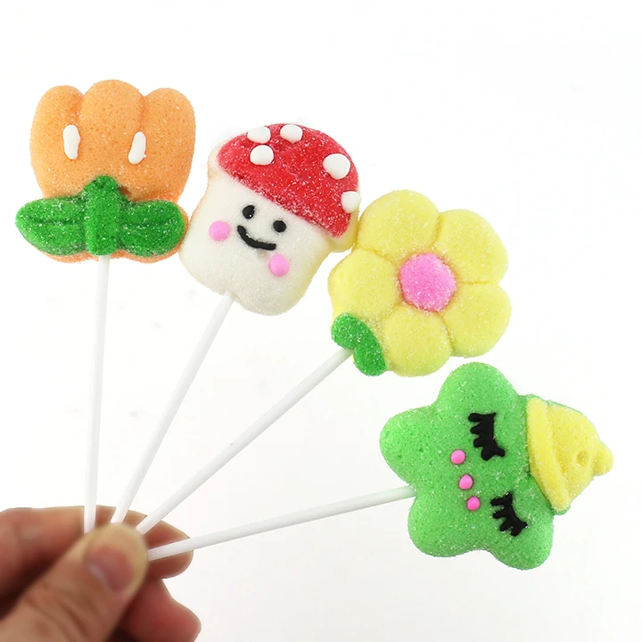 flowers marshmallow