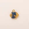Blue fish pendant 2
