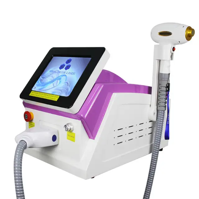 Portable diode laser 808  755nm 1064nm 808nm Ice Platinum Laser Beauty beauty equipment machine spa