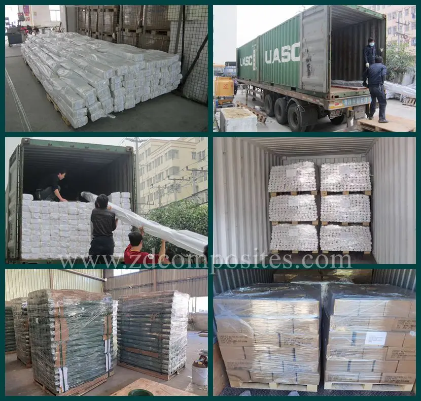 product corrosion resistence glass fiber h beam high strength frp pultrusion profiles pultruded i beam-7