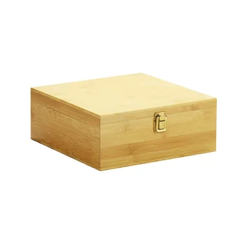 luxury bamboo wooden gift box large capacity wooden keepsake boxes personalized