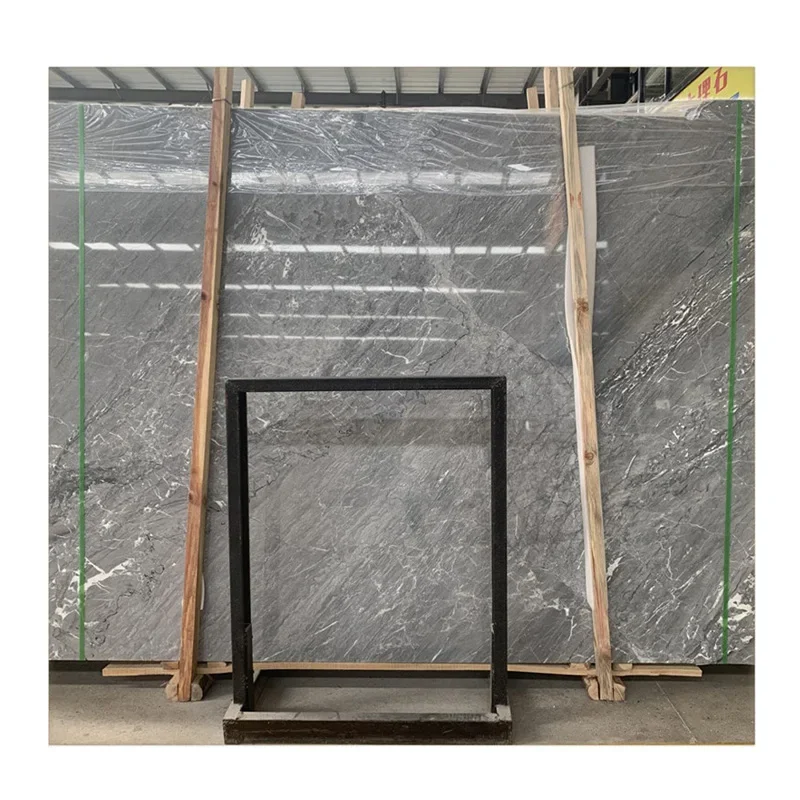 Polished Phantom Grey Marble Slab Best Price,Grey Marble Slabs Tiles for Apartment Floor Wall Design