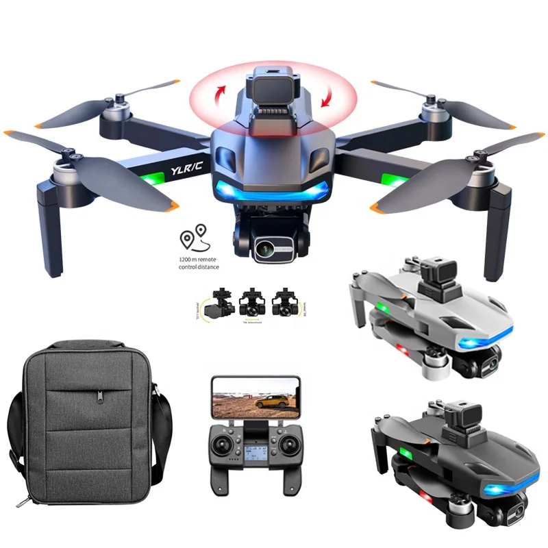 Drone Professionnel FPV de Caméra 8K, GPS,WiFi Quadcopter, 3