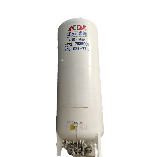 5M3 Manufacturer Wholesale  Stationary Vertical LNG Storage Tank Cryogenic Liquid Natural Gas Storage Tank
