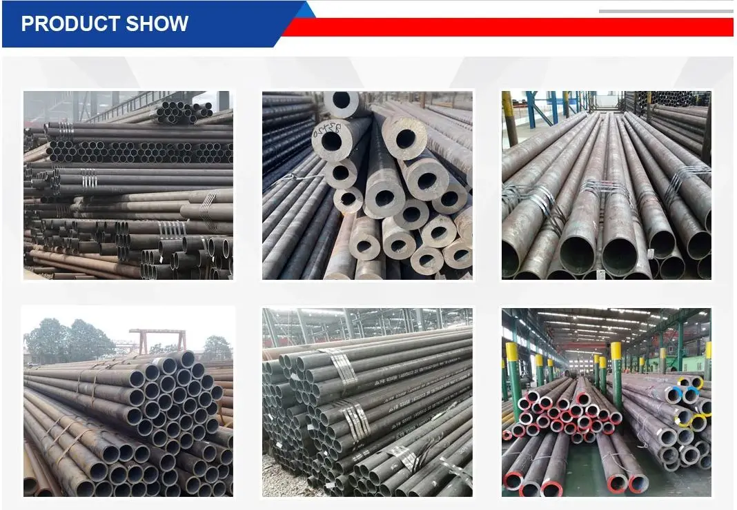 Asmt Cs Pipe Black Hollow Section Carbon Steel Pipe Cs Round Metal Tube