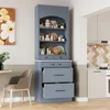 Gray + MDF + Farmhouse