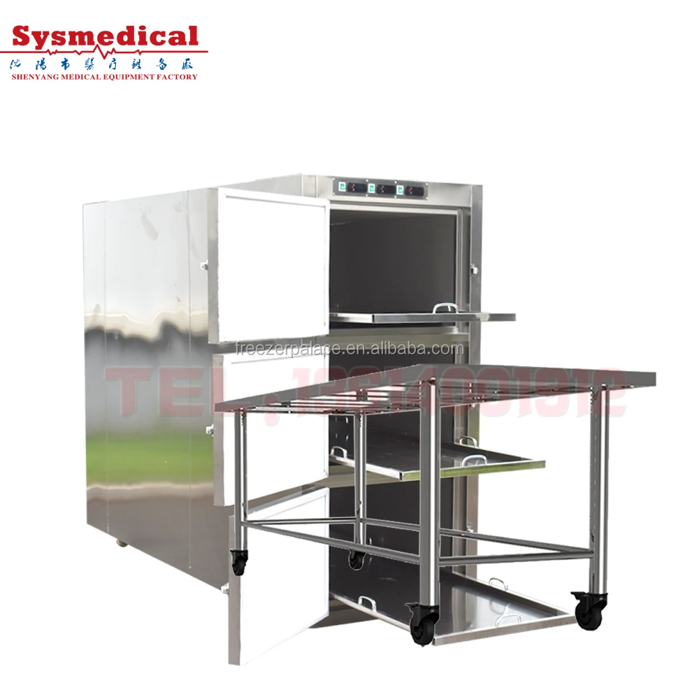 Mortuary Refrigerator Cadaver Refrigerator Caskets and Coffins Hospital Cadaver Refrigerating Chamber Corpses Freezer Price