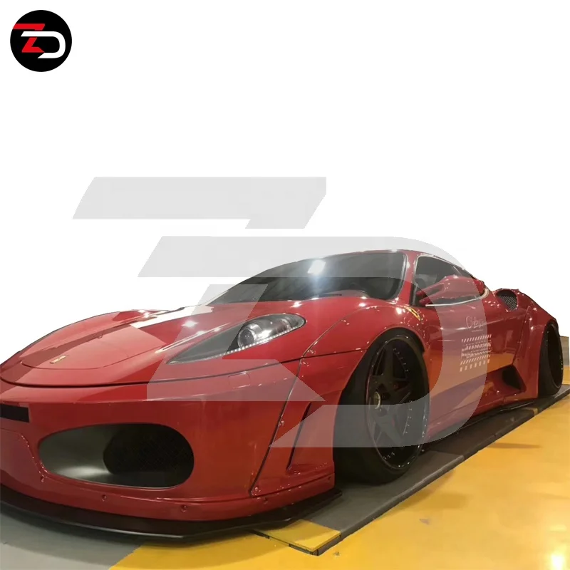 フェラーリF430用FRP素材LBデザインワイドボディキット（フロント
