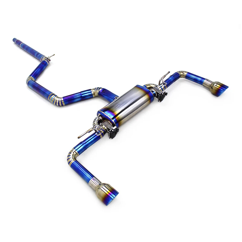 OEM Valvetronic Exhaust Muffler for VW GOLF 8/MK8/GTI 2.0T
