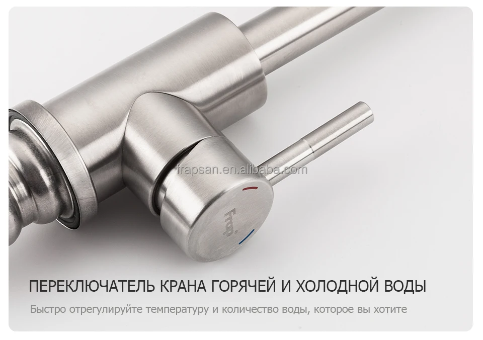 Stainless Steel Sanitary Ware Single Handle Kitchen Faucet Hole Sink