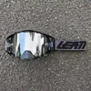Double-layer Anti-fog Black frame with silver trim