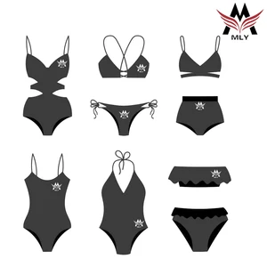 MLY New Sexy Bikini Set Custom Swimsuit and Bikini Set for Women Ladies Customize Swimwear Women